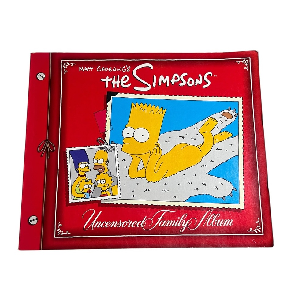 The Simpsons Uncensored Family Album 1992 Book